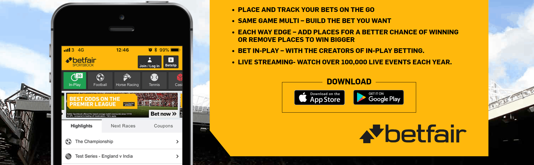 Betfair Android App