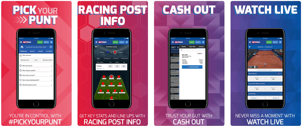 Betfred App horse racing app