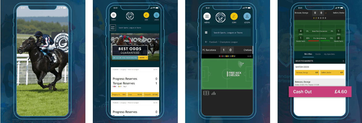 Grosvenor Sport App For iPhone & iPad