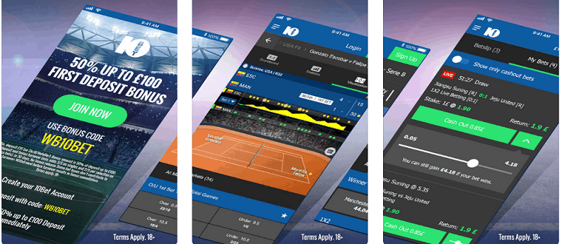 10Bet Android Betting App