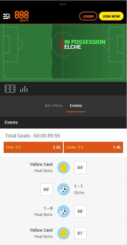 888 Match Tracking