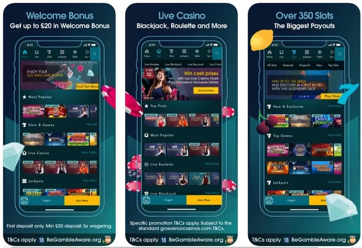Grosvenor Mobile Casinos