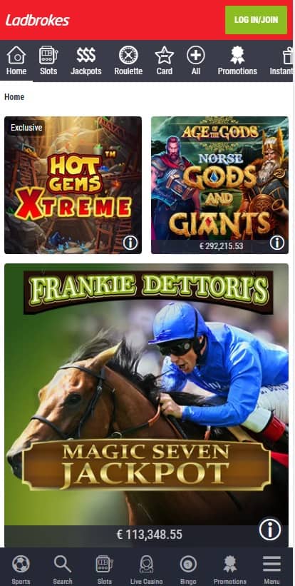 Ladbrokes casino