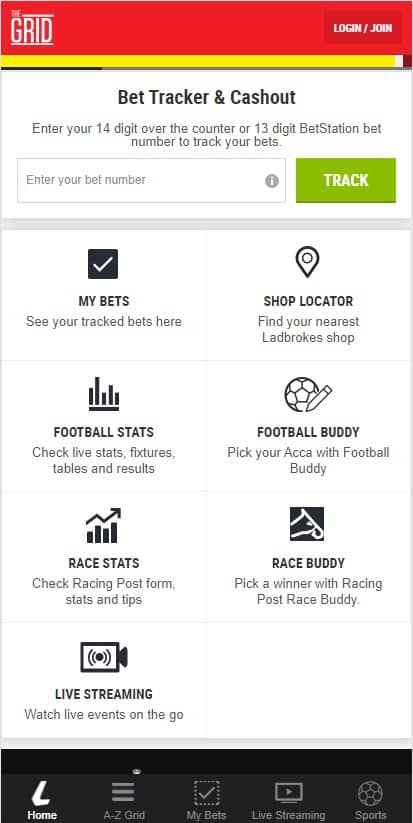 Ladbrokes the Grid