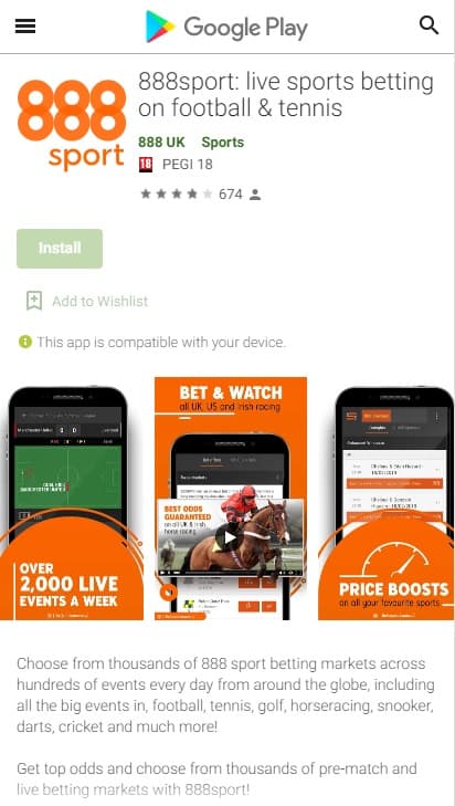 888sport Android App Download