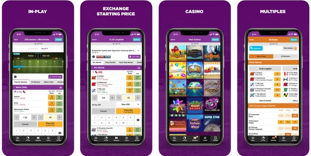 Betdaq iOS app