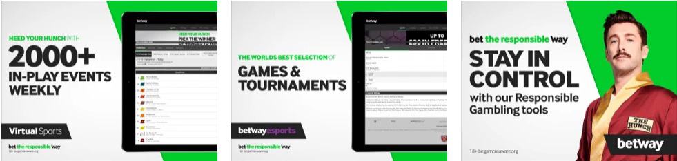 Betway iOS app