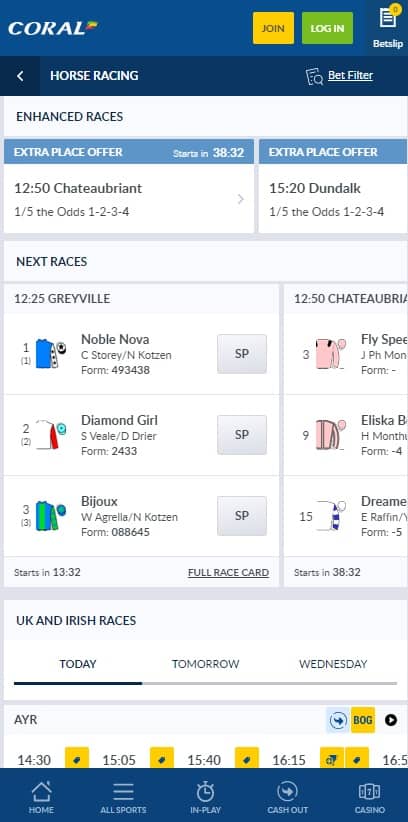 Coral shop lotto odds