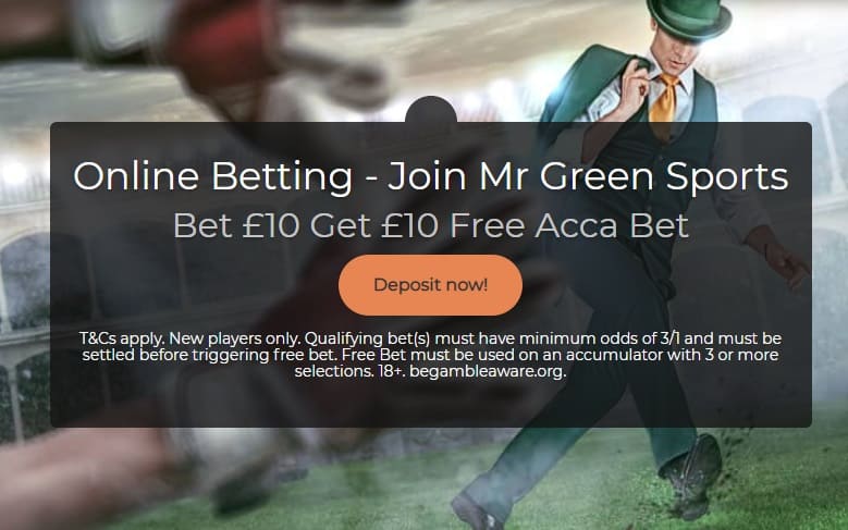 Mr Green Sign Up Offer