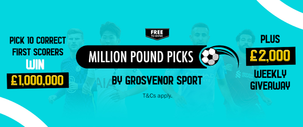 Grosvenor Million Pound Picks promo