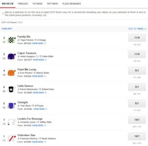 Betting odds in the UK
