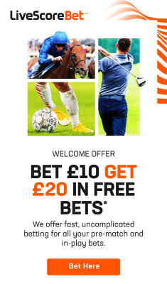 Livescore welcome offer