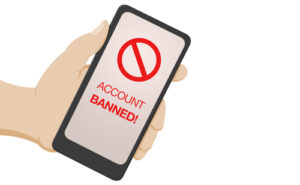 banned account